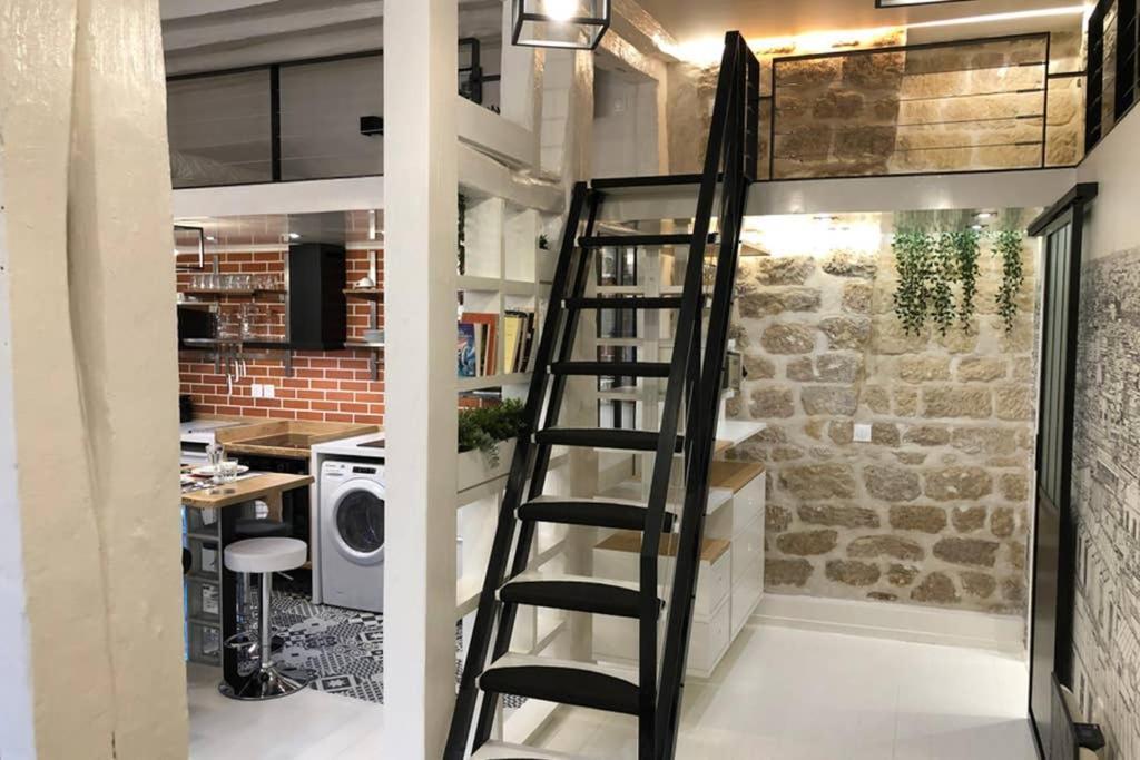 Apartmán Loft Nazareth Quartier Du Marais Paříž Exteriér fotografie